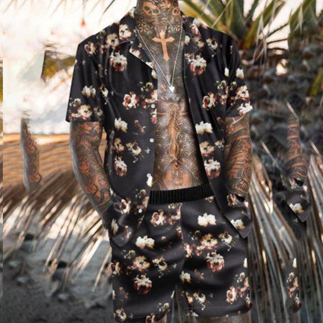 Casual men's blazer and pants outfit