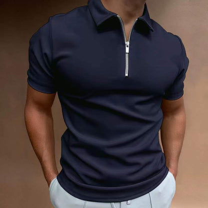Classic fit polo shirt for men