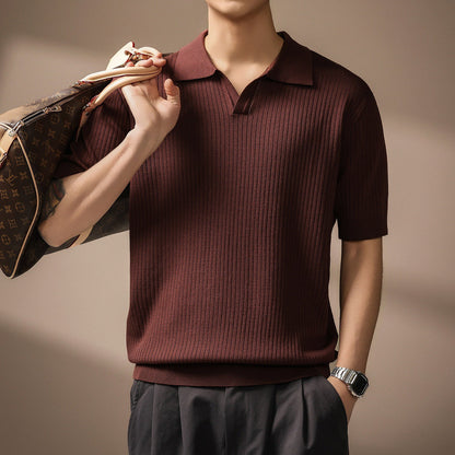 Classic men's polo shirt elegant style