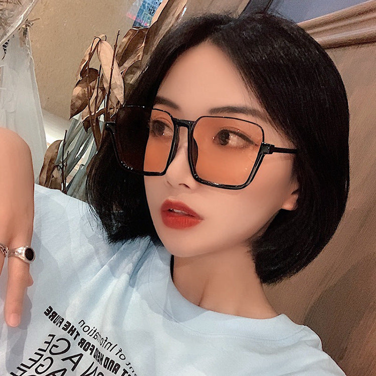 Classic square frame sunglasses