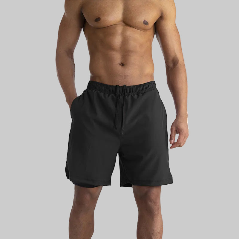 Comfortable men's fitness shorts