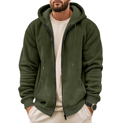 Brooklyn Waffle Knit Hoodie
