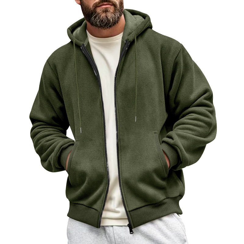 Brooklyn Waffle Knit Hoodie