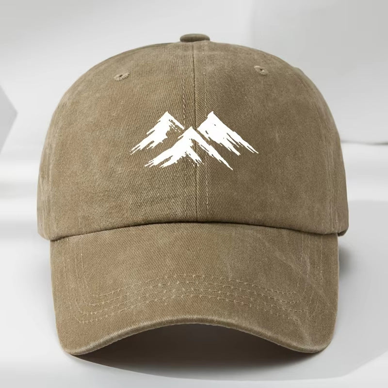 Distressed vintage men's adjustable hat