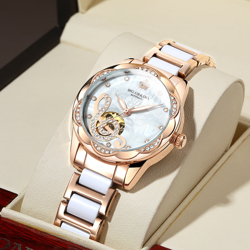 Elegant designer watch for women
