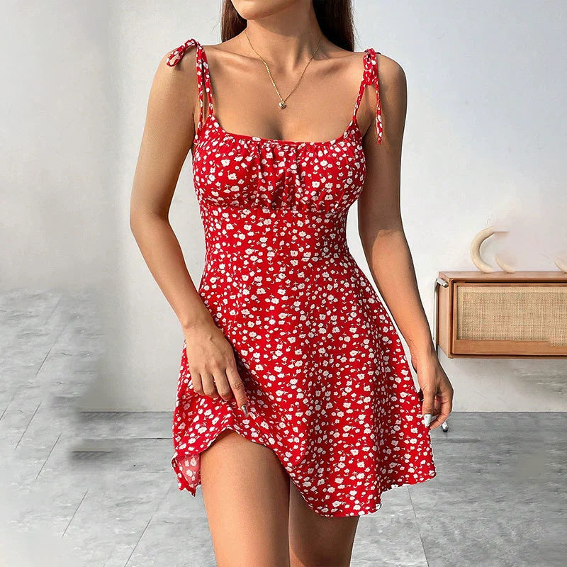 Elegant floral dress for women