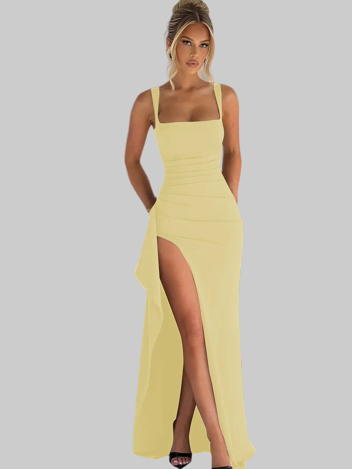 Elegant women's evening sling dress