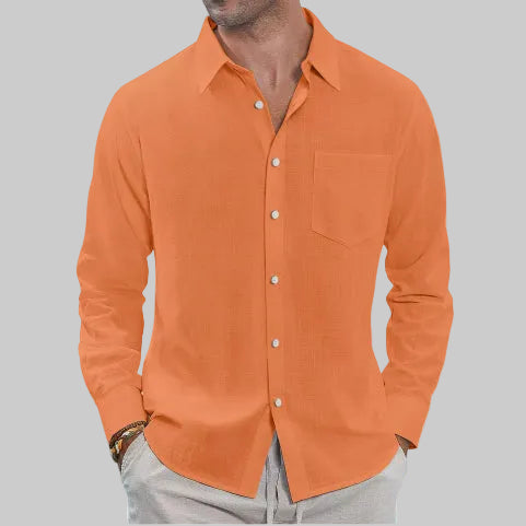 Long sleeve casual shirt for men