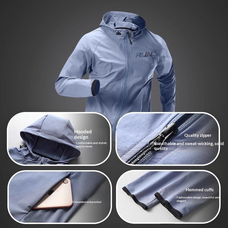 Men's breathable quick-dry workout set