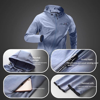 Men's breathable quick-dry workout set