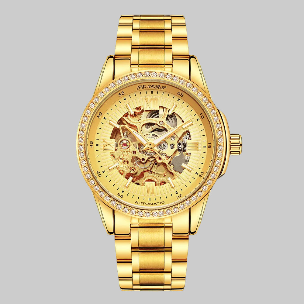 Men's business and leisure wristwatch