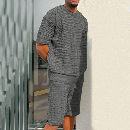 Men's casual summer matching set