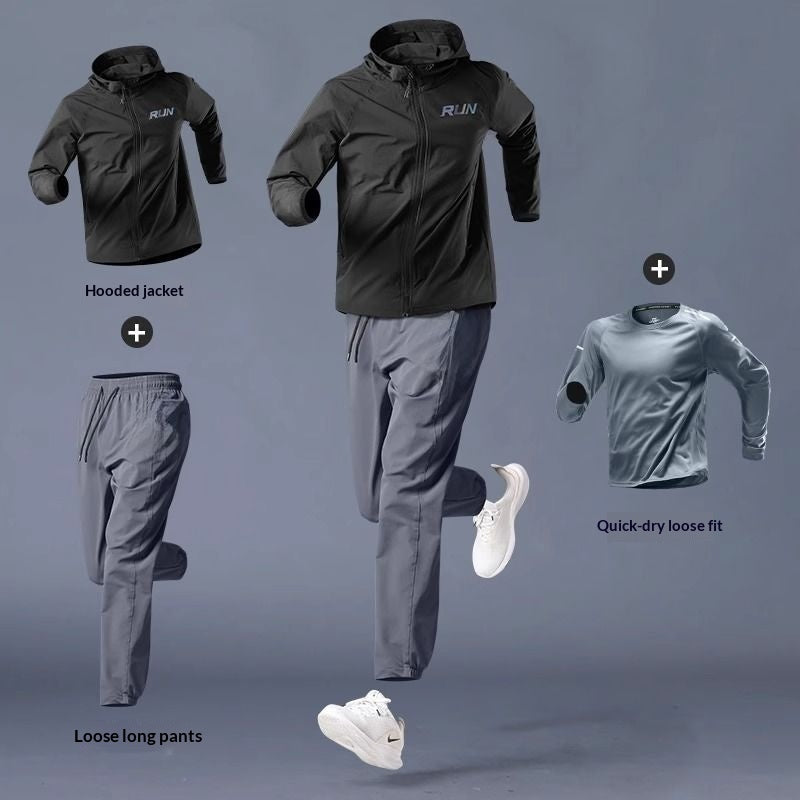 Men's lightweight athletic workout outfit