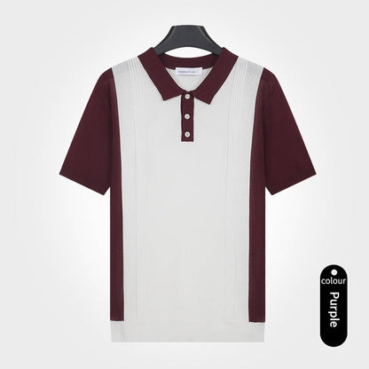 Men's lightweight knitted summer top