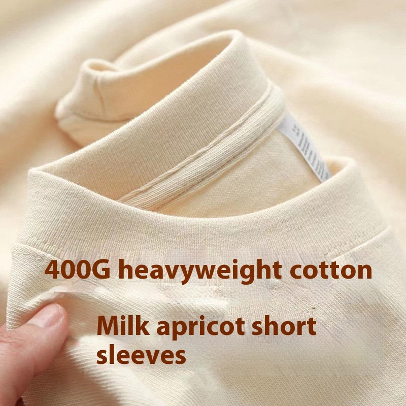 Men's loose fit retro short sleeve shirt