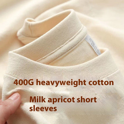 Men's loose fit retro short sleeve shirt