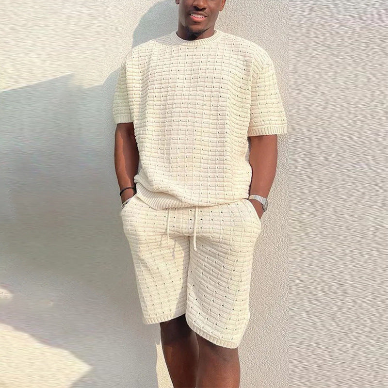 Men's premium summer shirt and shorts set