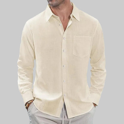Men's shirt with practical pockets