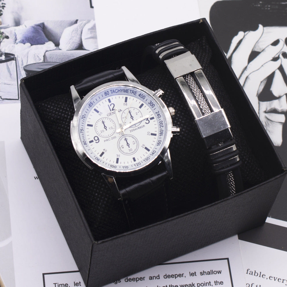 Men's sleek everyday wristwatch