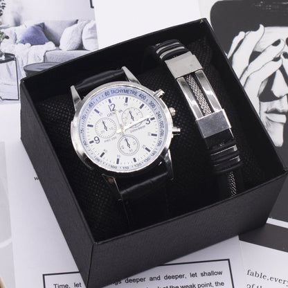 Men's sleek everyday wristwatch