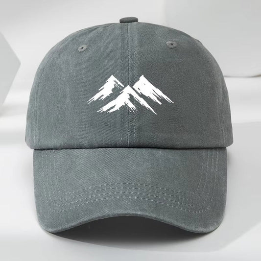 Men's vintage distressed washed cap
