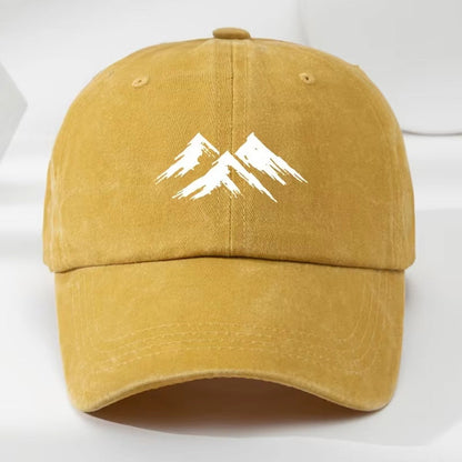 Men's washed casual baseball cap