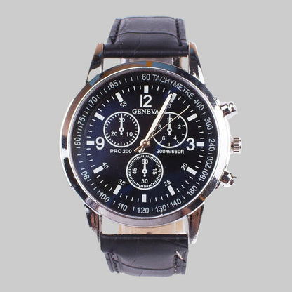Men's wrist watch front view