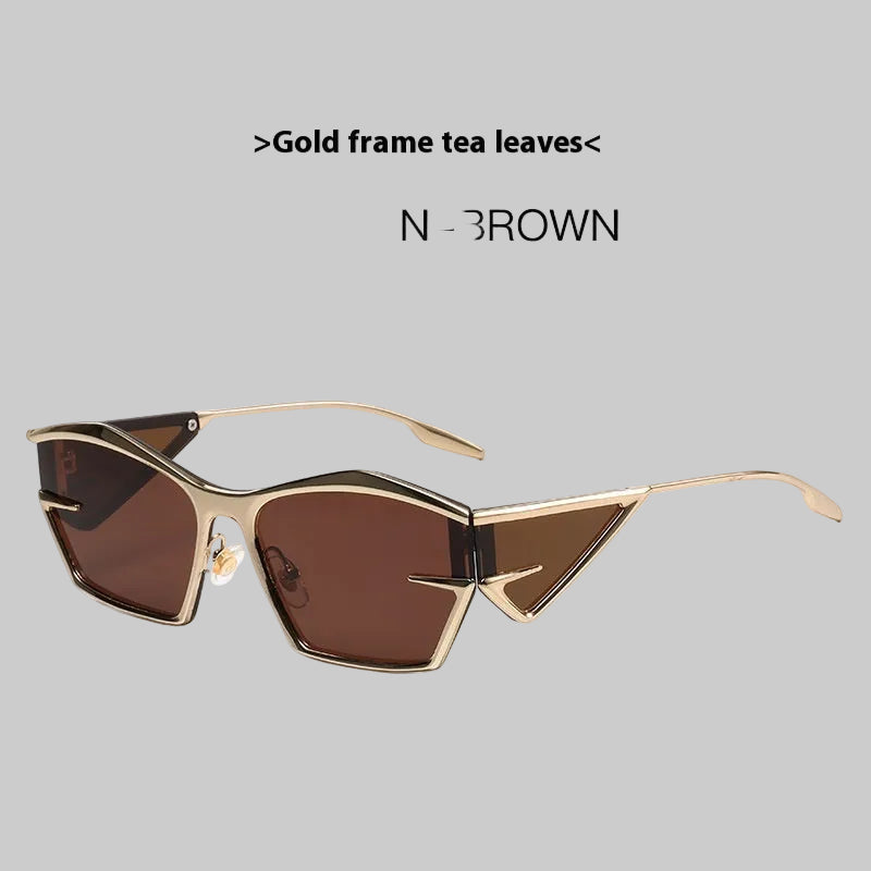 Modern futuristic sunglasses