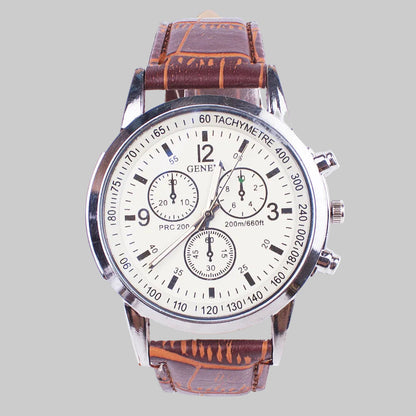 Modern men's fashion wristwatch