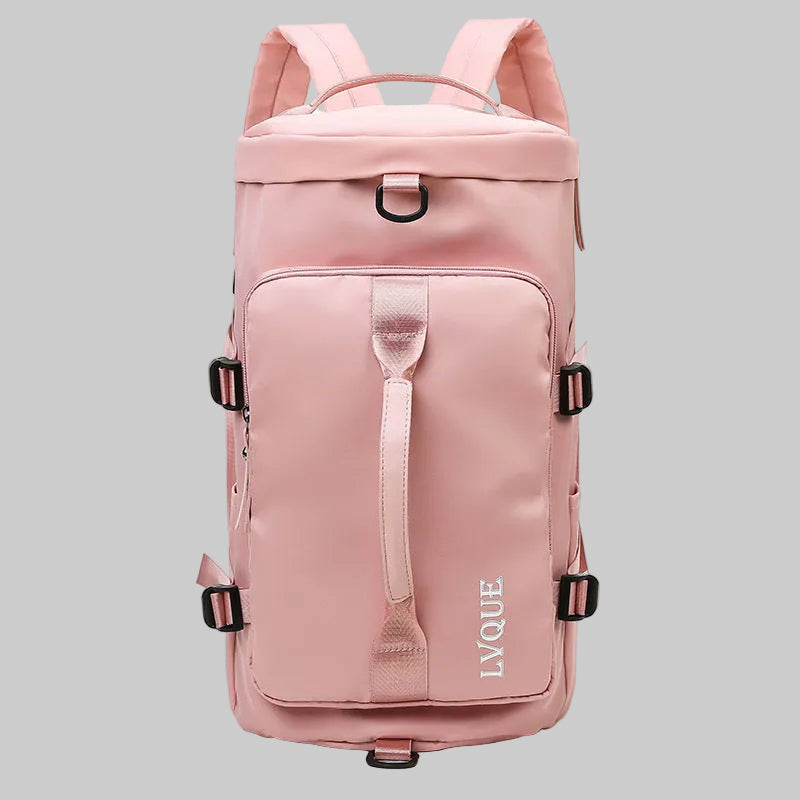 Multi-purpose gym travel bag with spacious storage