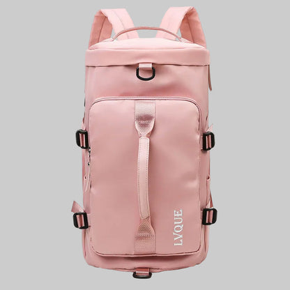 Multi-purpose gym travel bag with spacious storage