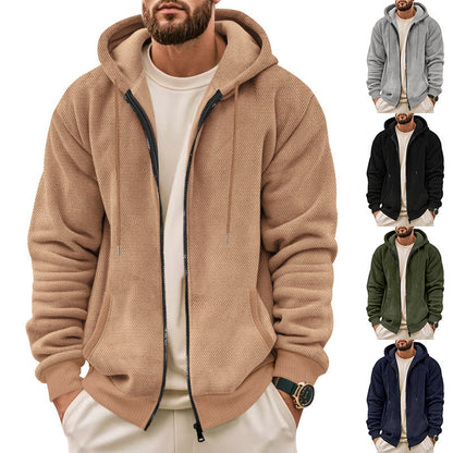 Brooklyn Waffle Knit Hoodie