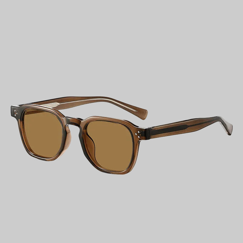 Polygonal fashion sunglasses