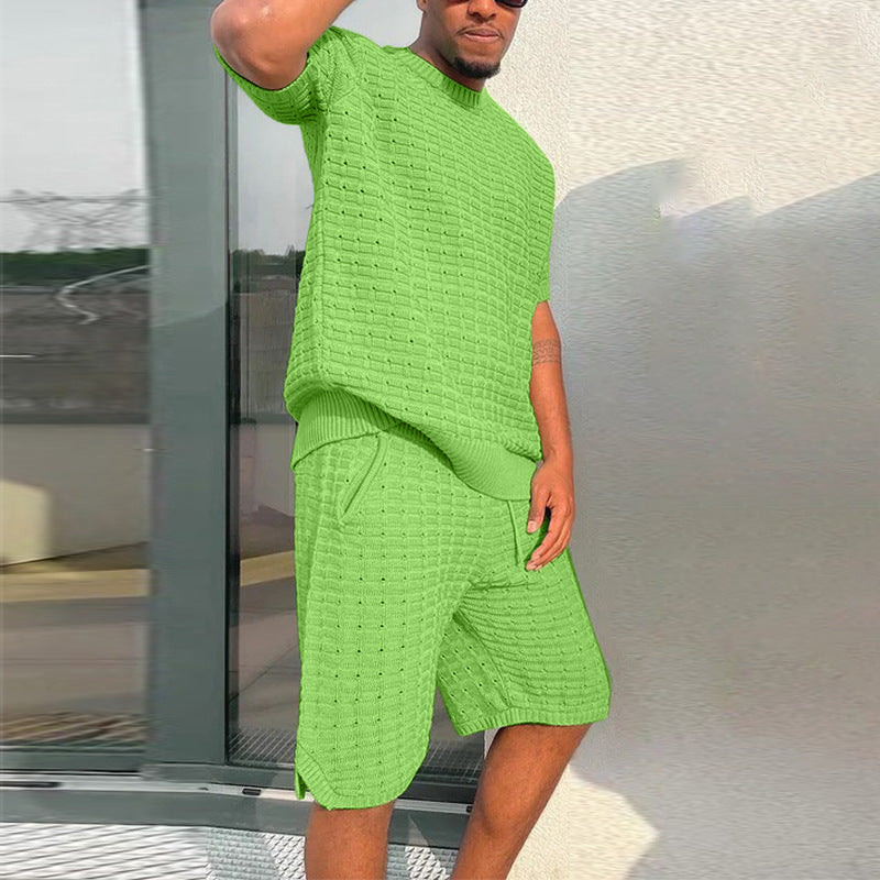 Premium casual shirt and shorts set
