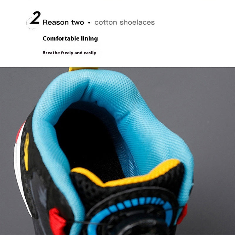 Rotating dial closure athletic sneakers