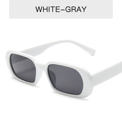 Small frame vintage sunglasses for women
