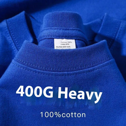 Solid color men's streetwear T-shirt