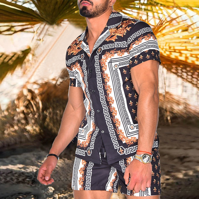 Stylish men's matching outfit set
