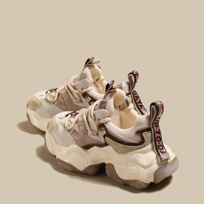 Stylish platform sneakers for women