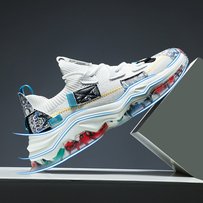 Thin mesh casual running sneakers