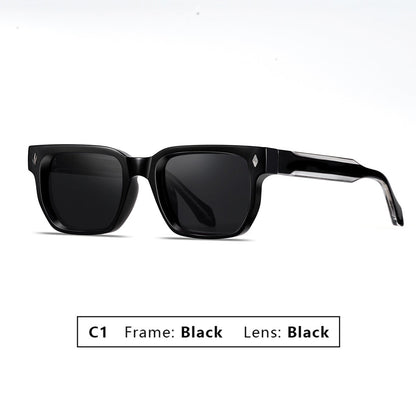 Trendy gradient lens sunglasses
