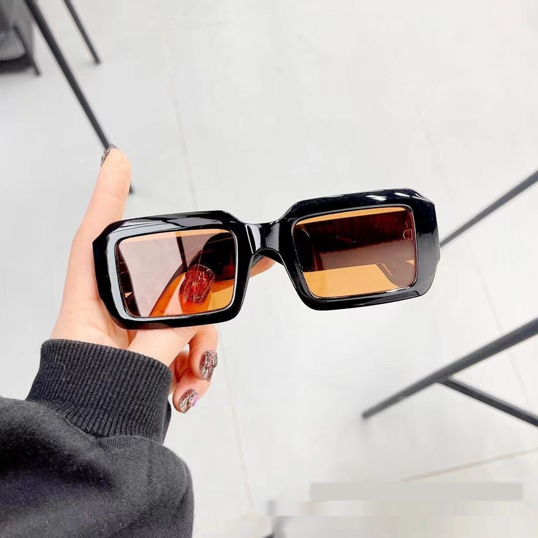 Unisex square fashion sunglasses