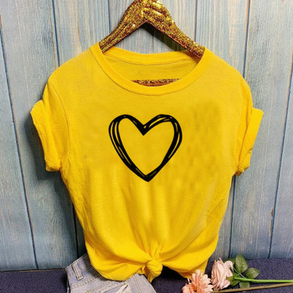 Women's cute graphic summer t-shirt