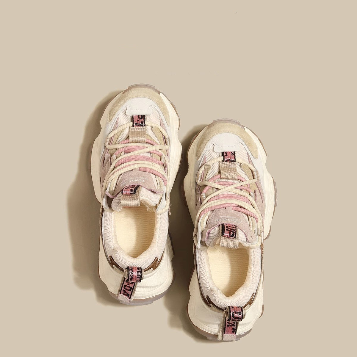 Women's elevated sole casual shoes