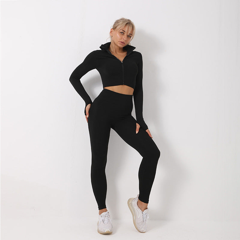 Women's fitness training sportswear set