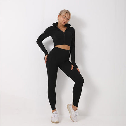 Women's fitness training sportswear set