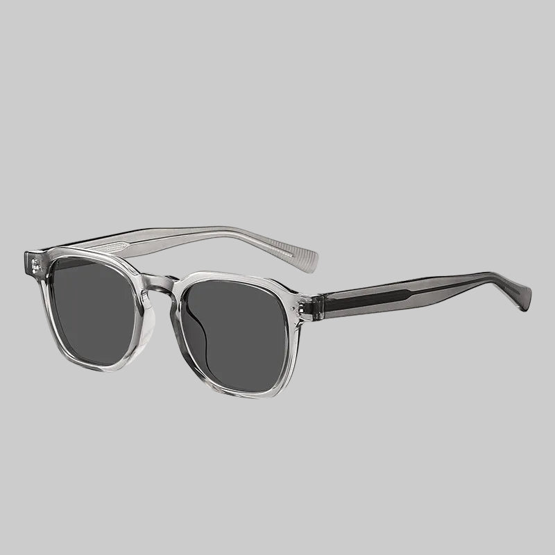 Women's geometric retro sunglasses