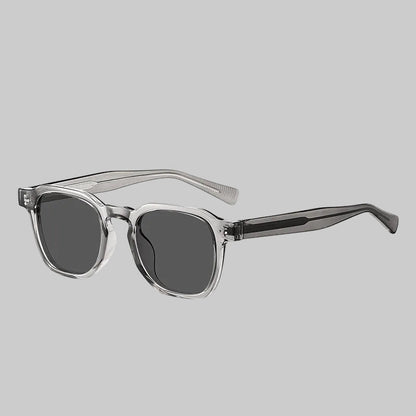 Women's geometric retro sunglasses