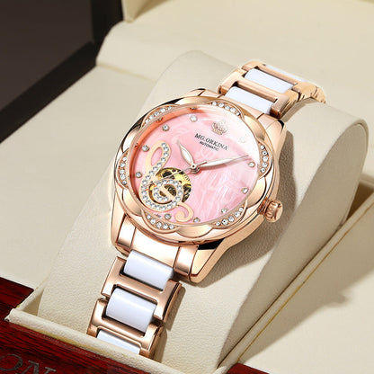 Women's luxury mechanical watch