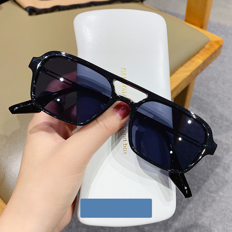 Women's trendy hollow sunglasses